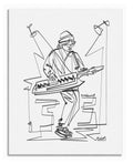Synth Player — Art Print