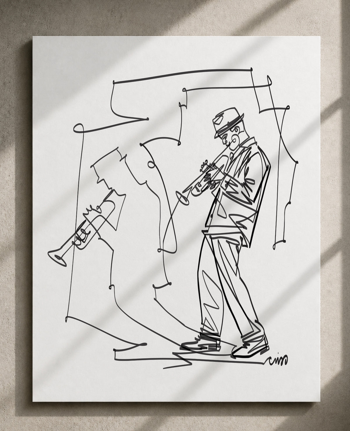 Street Trumpet — Art Print