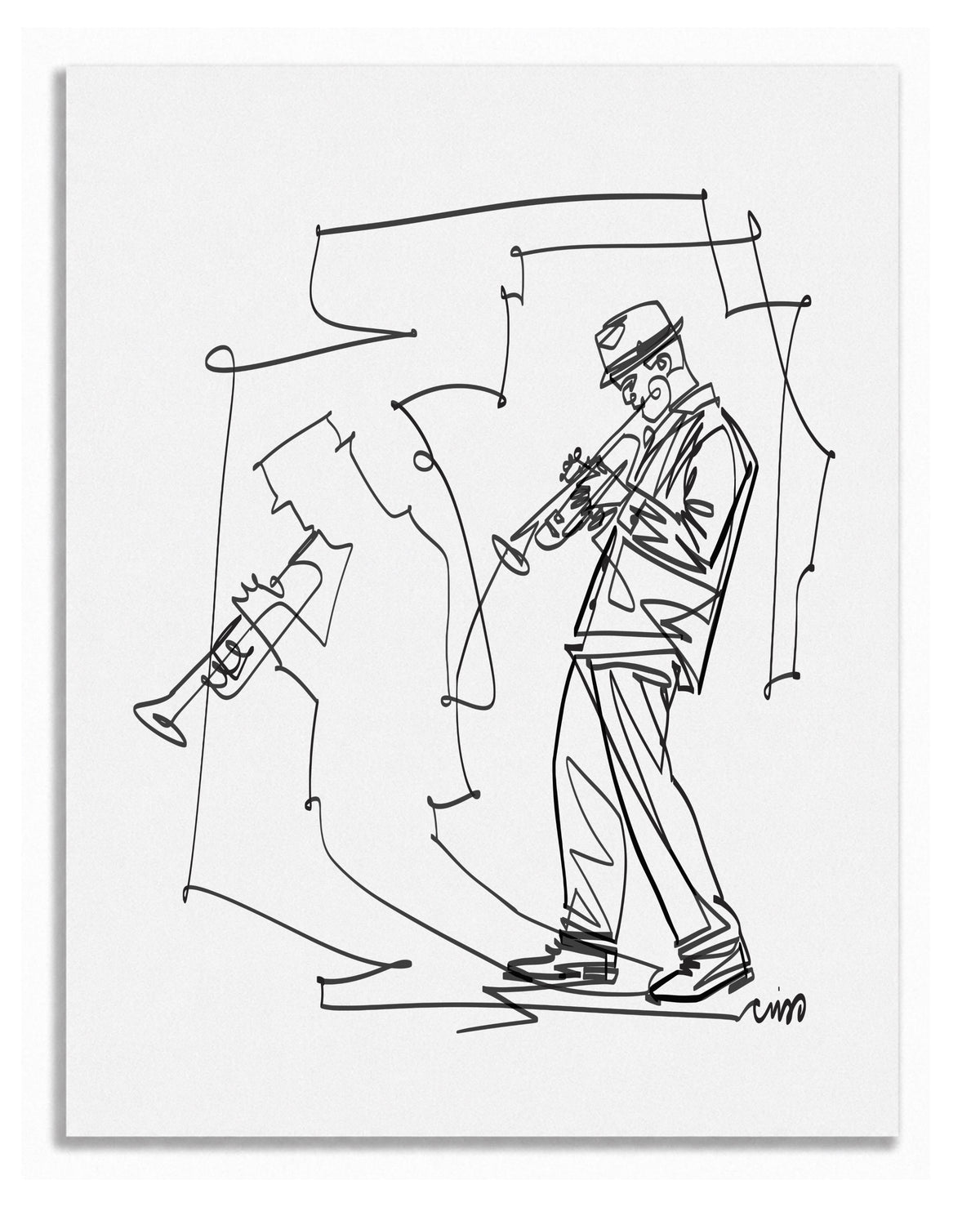 Street Trumpet — Art Print