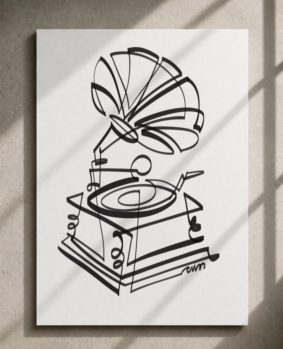 Gramophone — Art Print