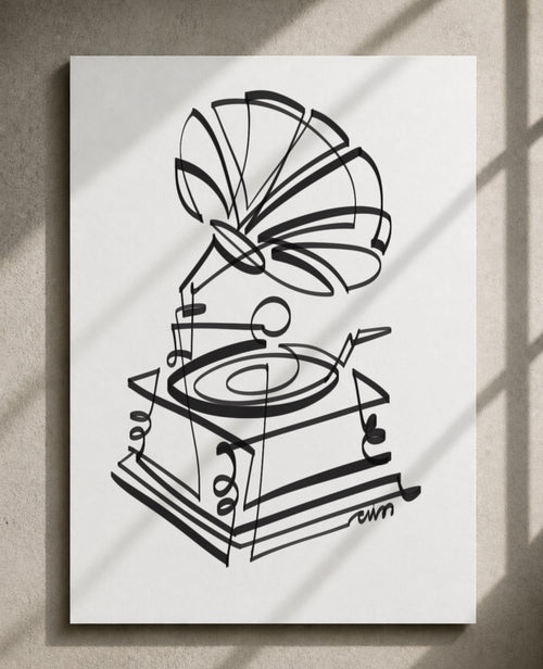 Gramophone — Art Print
